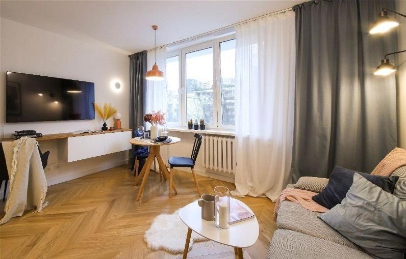 Designer Studio With Bedroom Near Old Town Dubois Varšava Exteriér fotografie