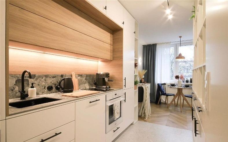 Designer Studio With Bedroom Near Old Town Dubois Varšava Exteriér fotografie